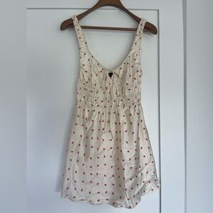 Zara white mini dress